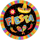 Fiesta Fun 10.5in Dinner Plates Party Accessory (8 ct) by Amscan